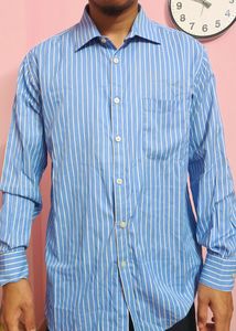 Men Blue Shirt