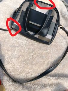 Stylish Plaid Crossbody Bag