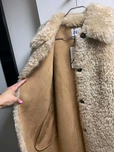 Zara Faux Fur Coat