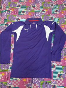 Puma Purple Long Sleeve Shirt