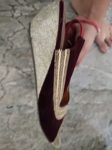 Maroon Colour Heels