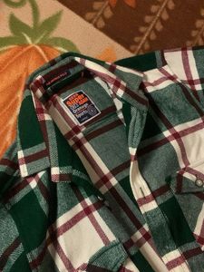 Vintage Plaid Flannel Shacket