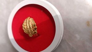 Beautiful Real Gold Ring For Women 22ct