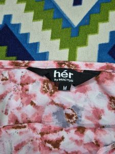 Floral Cowl Neck Top