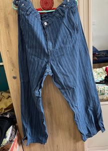 Blue stripped H&amp;M jeans