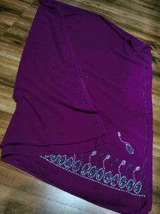 hand work heavy saree...