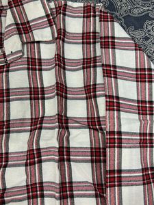 Red and White Plaid Flannel