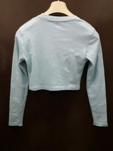 Gym Long Sleeve Crop Top