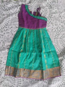 Traditional Fused Designer Kanchipuram Silk Gown