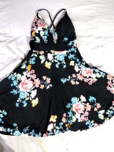 Beautiful  Floral Print Dress