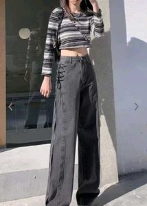 Wide Leg Jeans, Size - 28