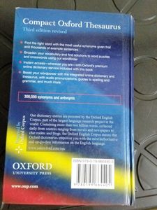 Compact Oxford Thesaurus