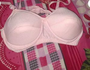 Baby Pink Cotton Bra