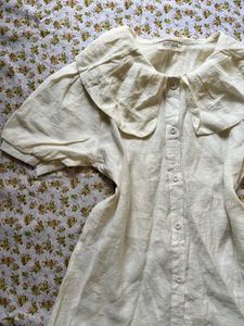 Korean Big Collar Top