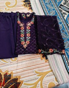 Elegant Embroidered Kurta Set