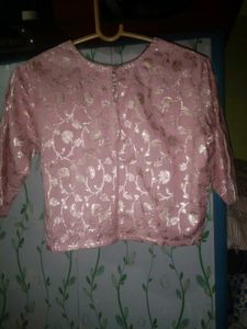 Stylish Pink Crop Top