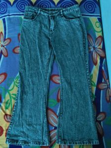 Flared Denim Jeans