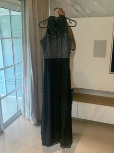 Lovely Halter Neck Grey &amp; Black Jumpsuit