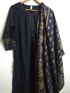 New Kurta Plazzo Dupatta Set