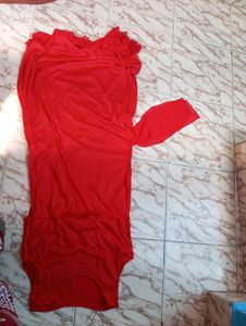 Beautiful Red Colour Long Gown