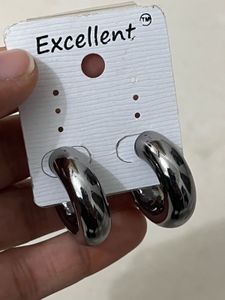 Silver Hoop Earrings