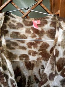 Cheetah Print Shirt