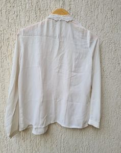 Lace Trimmed jacket/ shirt