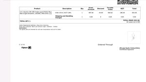 Apache RTR 160 engine Guard. BS4. Mate Blue