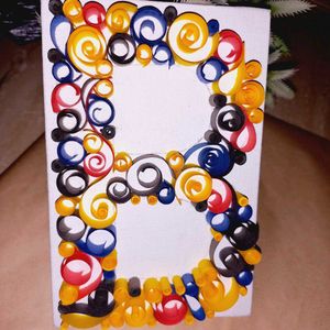 Qulling Crafted Art Piece