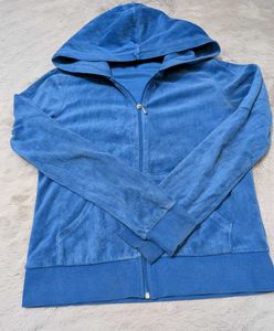 🔥🫦Y2K Juicy couture  Velour Zip-Up Hood💅