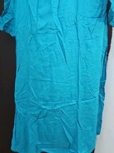 Elegant Blue Kurta And Pant 2 Size Xxl