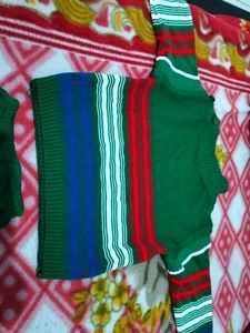 Woolen sweater and pajami