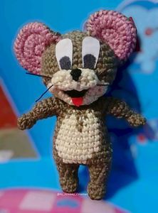 Amigurumi Jerry Keychain/Bag hanging
