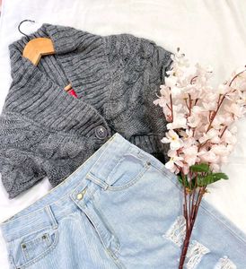 Pinterest Crochet Crop Cardigan C