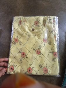 New Pack Of 1 Kurti Lemon Color