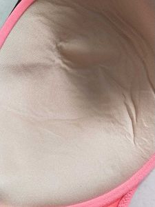 L Chic Coral Strapless Bra - Like New(old navy)