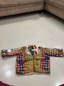 Colorful Embroidered Blouse