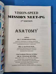 vision-speed mission NEET PG- Anatomy