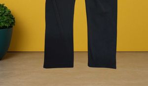 L@76 Size-30 Black Trousers