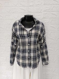 Imported Cotton Checkered Shirt