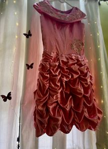 Designer Silk Formal With Embroidered Neck-line