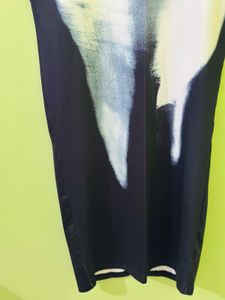Black Abstract Bodycon Dress