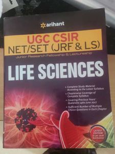 UGC CSIR NET Life Sciences Book