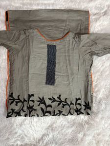 Embroidered Suit Salwar With Dupatta