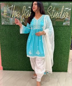 Kurti Pant Dupatta set Free Bag
