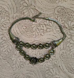 Oxidised Choker Necklace