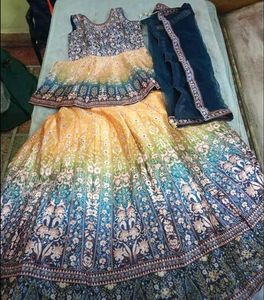 Beautiful Yellow Lehenga