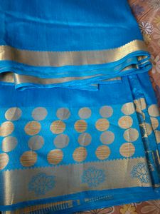 Elegant Blue Saree