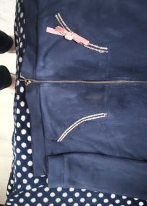 Navy Blue Hoodie with Zipper