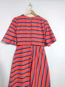 Koovs Orange Dress ( Women)